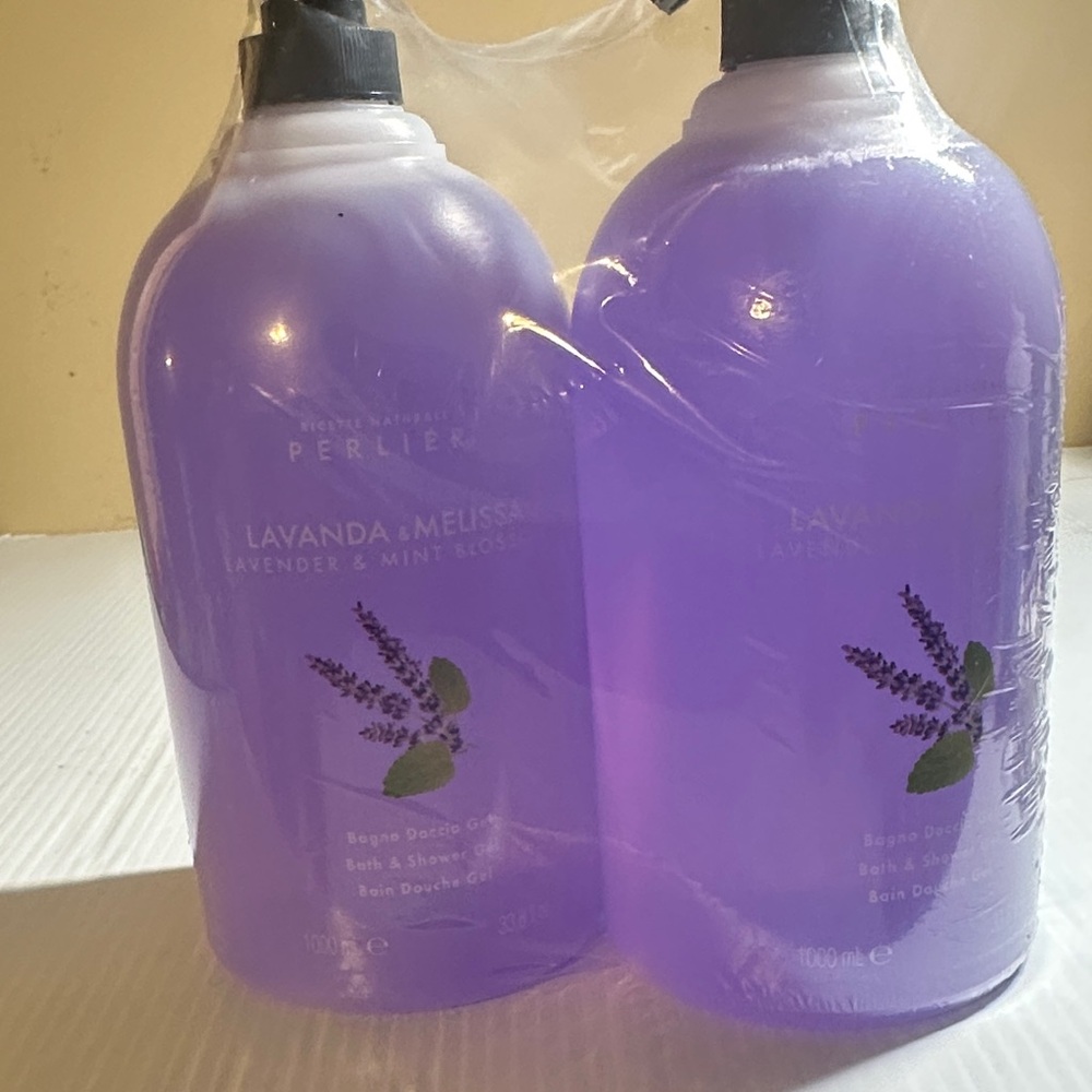 Perlier Lavender & Mint Body Wash - Purple